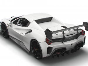 ferrari gtb 488 evo spider 2021 Modèle 3D