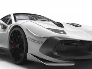 ferrari gtb 488 evo spider 2021 Modèle 3D
