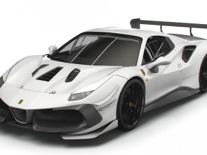 ferrari gtb 488 evo spider 2021 3D Model