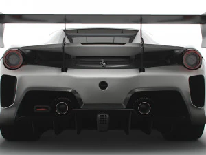 ferrari gtb 488 evo spider 2021 3D Model