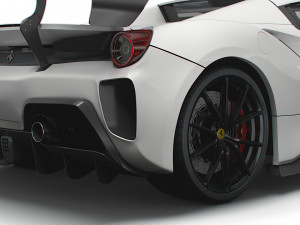 ferrari gtb 488 evo spider 2021 Modèle 3D