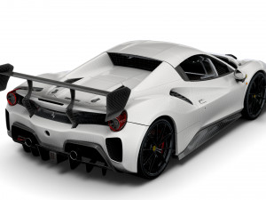 ferrari gtb 488 evo spider 2021 Modèle 3D
