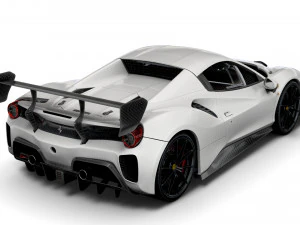 ferrari gtb 488 evo spider 2021 3D Model