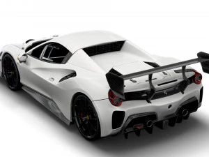 ferrari gtb 488 evo spider 2021 3D Model