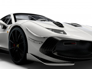 ferrari gtb 488 evo spider 2021 Modèle 3D