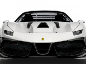 ferrari gtb 488 evo spider 2021 3D Model