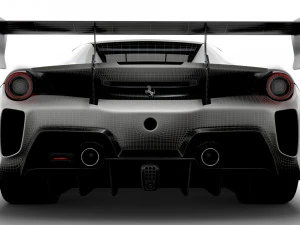 ferrari gtb 488 evo spider 2021 3D Model
