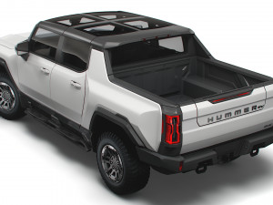 gmc hummer ev pickup 2022 3D Model