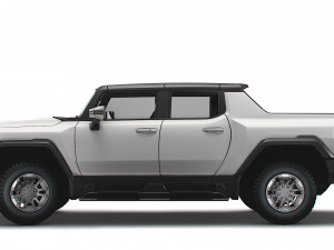 gmc hummer ev pickup 2022 3D Model
