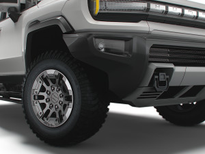 gmc hummer ev pickup 2022 3D Model