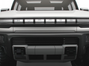 gmc hummer ev pickup 2022 3D Model