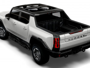 gmc hummer ev pickup 2022 3D Model