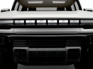 gmc hummer ev pickup 2022 3D Model