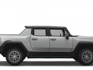 gmc hummer ev pickup edition 1 2022 3D Model