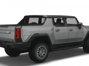 gmc hummer ev pickup edition 1 2022 3D Model