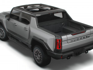 gmc hummer ev pickup edition 1 2022 3D Modell