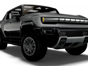 gmc hummer ev pickup edition 1 2022 3D Modell