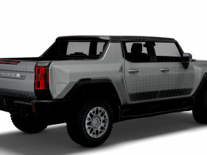 gmc hummer ev pickup edition 1 2022 3D Modell