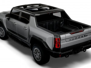 gmc hummer ev pickup edition 1 2022 3D Modell