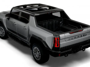 gmc hummer ev pickup edition 1 2022 3D Model
