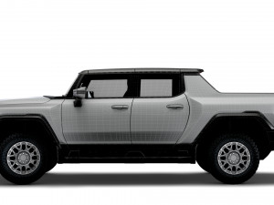gmc hummer ev pickup edition 1 2022 3D Modell