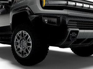 gmc hummer ev pickup edition 1 2022 3D Modell