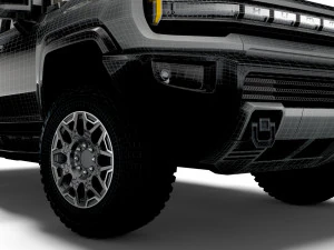 gmc hummer ev pickup edition 1 2022 3D Model