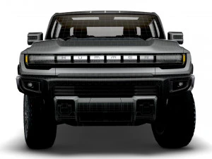 gmc hummer ev pickup edition 1 2022 3D Model