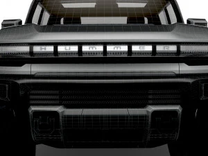 gmc hummer ev pickup edition 1 2022 3D Model