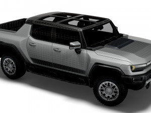gmc hummer ev pickup edition 1 2022 3D Modell