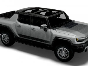 gmc hummer ev pickup edition 1 2022 3D Model