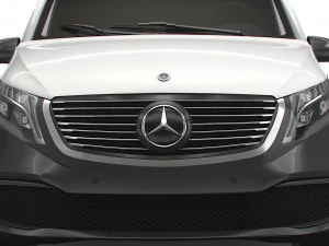 Mercedes Benz EQV Fourgon Cargo L1 2021 Modèle 3D