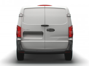 mercedes benz eqv cargo van l1 2021 Model 3D