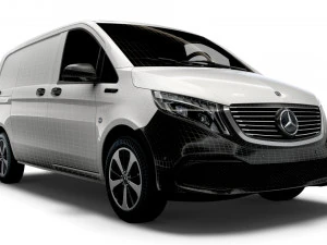 Mercedes Benz EQV Fourgon Cargo L1 2021 Modèle 3D