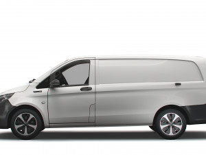 mercedes benz eqv cargo van l2 2021 Modello 3D
