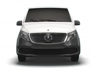 mercedes benz eqv cargo van l2 2021 Modello 3D