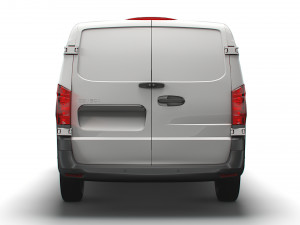 mercedes benz eqv cargo van l2 2021 Modello 3D