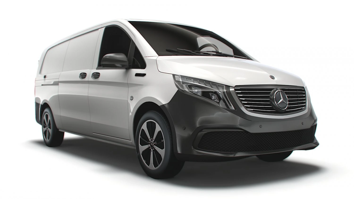 mercedes benz eqv cargo van l3 2021 3D Model .c4d .max .obj .3ds .fbx .stl .blend 