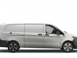 mercedes benz eqv cargo van l3 2021 3D Модель