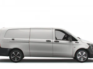mercedes benz eqv cargo van l3 2021 3D Model