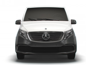 mercedes benz eqv cargo van l3 2021 3D Модель