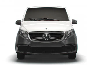 mercedes benz eqv cargo van l3 2021 3D Model