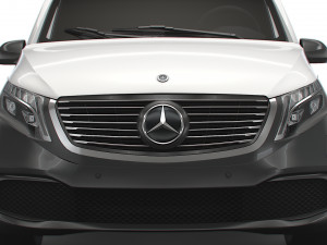 mercedes benz eqv cargo van l3 2021 3D Модель