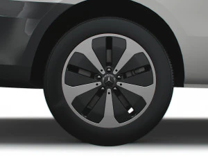 mercedes benz eqv cargo van l3 2021 3D Model