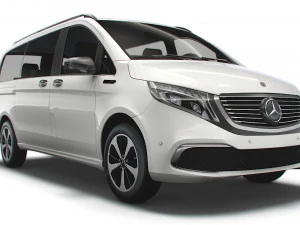 Mercedes-Benz Tourer EQV 2021 3D Modell