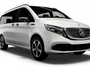 mercedes benz tourer eqv 2021 Modèle 3D