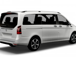 mercedes benz tourer eqv 2021 Modèle 3D