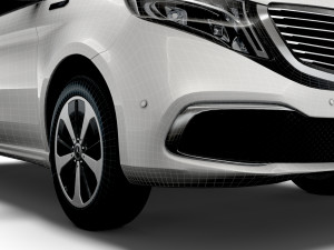 mercedes benz tourer eqv 2021 Modèle 3D