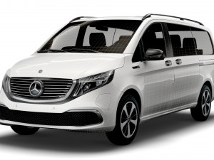 mercedes benz tourer eqv 2021 Modèle 3D
