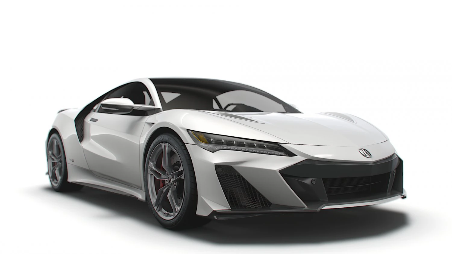 acura nsx type s 2022 3D Model .c4d .max .obj .3ds .fbx .stl .blend 